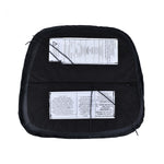 Dovren Leather Cushion Seat - Antique Black