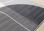 Functional Contemporary Area Rug - Grey - 5' X 8'