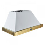 Forno Vittorio White 48" 600 CFM Wall Mounted Range Hood - FRHWM5078-48WHT