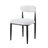 Kodi Dining Chair - White/Black - Set of Two