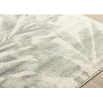 Elise Contemporary Botanical Area Rug - Cream Green - 8' X 11'