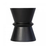 Gavrin Hourglass Side Table - Black