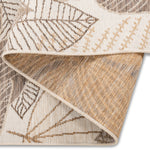 Marbella Floral Outdoor Rug - 5' x 7' - Brown