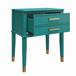 Westerleigh End Table - Emerald Green