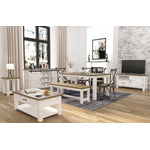 Borsgade Side Table - White/Natural
