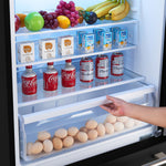 Forno Milano 31" Black Bottom Freezer Refrigerator with Right Swing Door (17.2 Cu. Ft.) - FFFFD1785-31BLK
