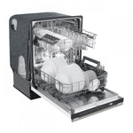 Forno Pozzo White Built-in Top Control Dishwasher (49 dBa) - FDWBI8067-24WHT