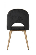 Dalva Dining Chair - Black - Set of Two