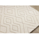 Sasha Soft Diamonds Area Rug - Cream - 7' X 10'