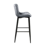 Nya Bar Stool - Grey - Set of Two