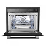 Forno Oliena Black 24" Built-In Microwave Convection Oven (1.6 Cu. Ft.) - FMWDR3093-24BLK