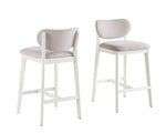 Soren Counter Stool - Cream - Set of Two