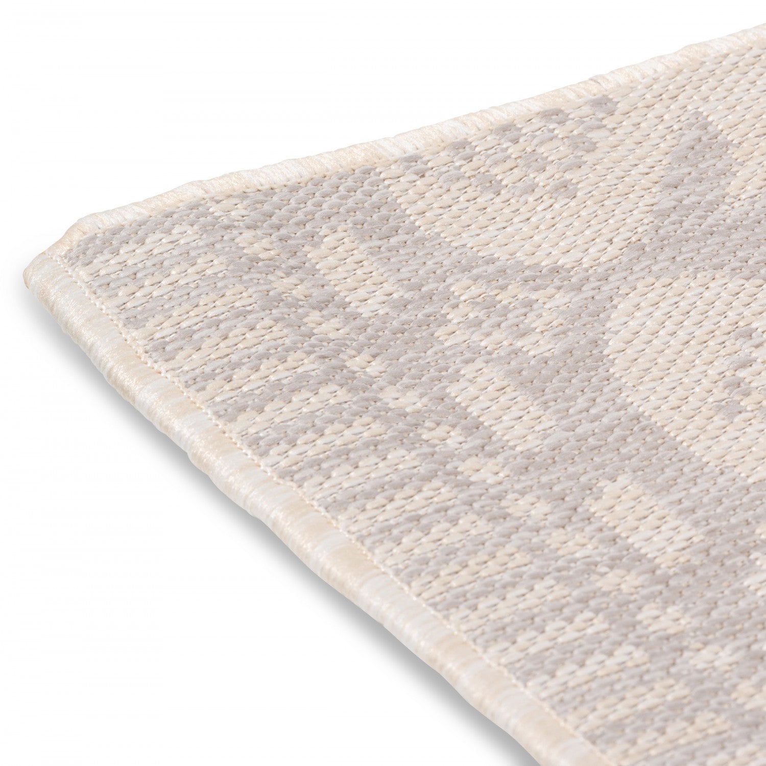 Cabana Modern Indoor/Outdoor Rug - 5' x 7' - Grey