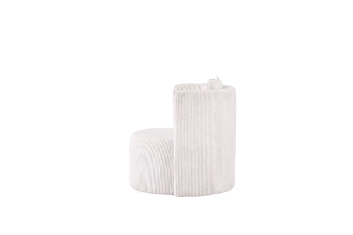 Averill Accent Chair - White