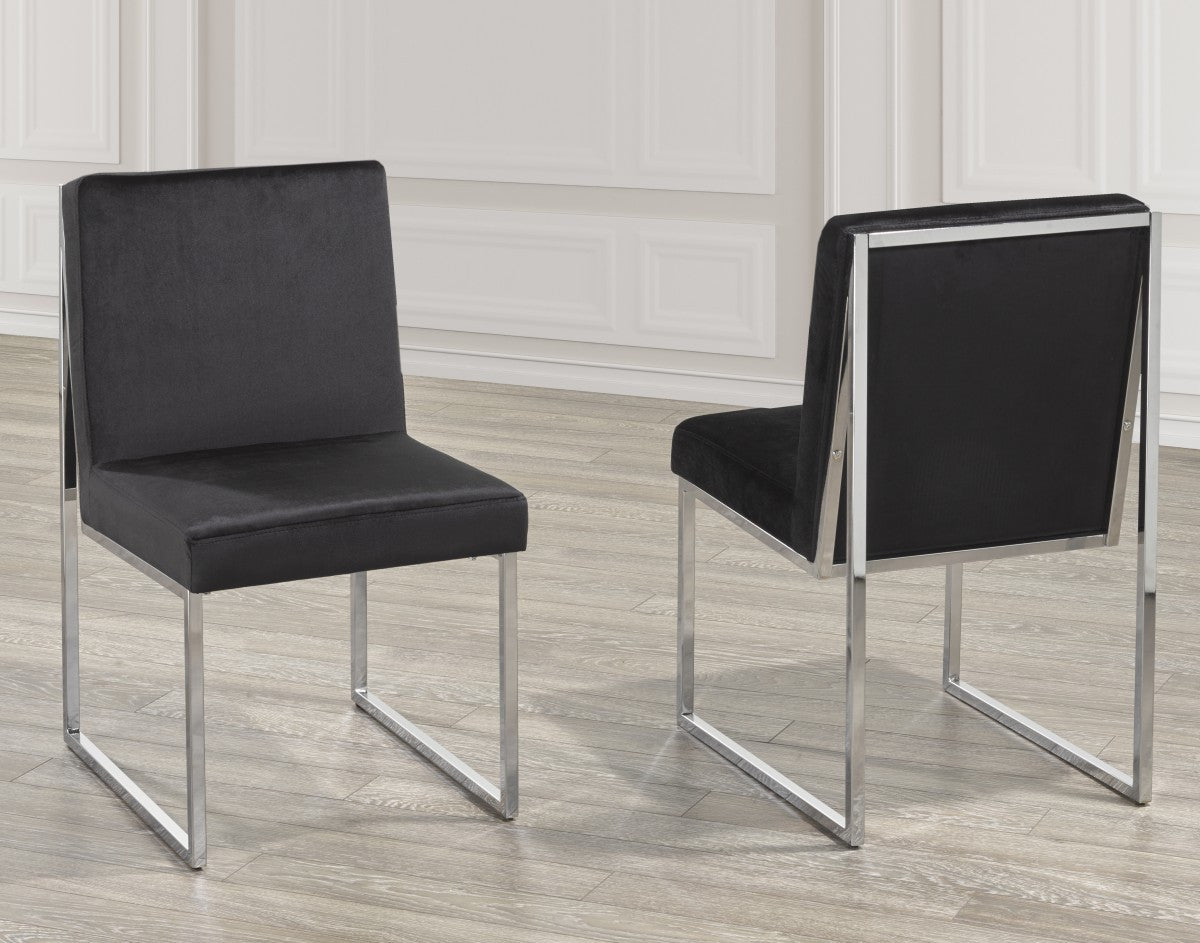 Orson Dining Chair - Black - Set of Two