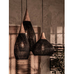 Bayan Horn Pendant Small - Black