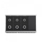 Forno Premium Stainless Steel Kitchen Package with 48" Gas Range, 2 28" Convertible Refrigerator/Freezer and 48" Range Hood - FBDL-018-04CAUS