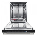 Forno Pozzo Black Built-in Top Control Dishwasher (49 dBa) - FDWBI8067-24BLK