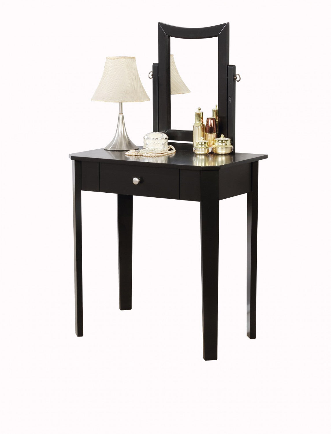 Kyrie Vanity Table Set - Black