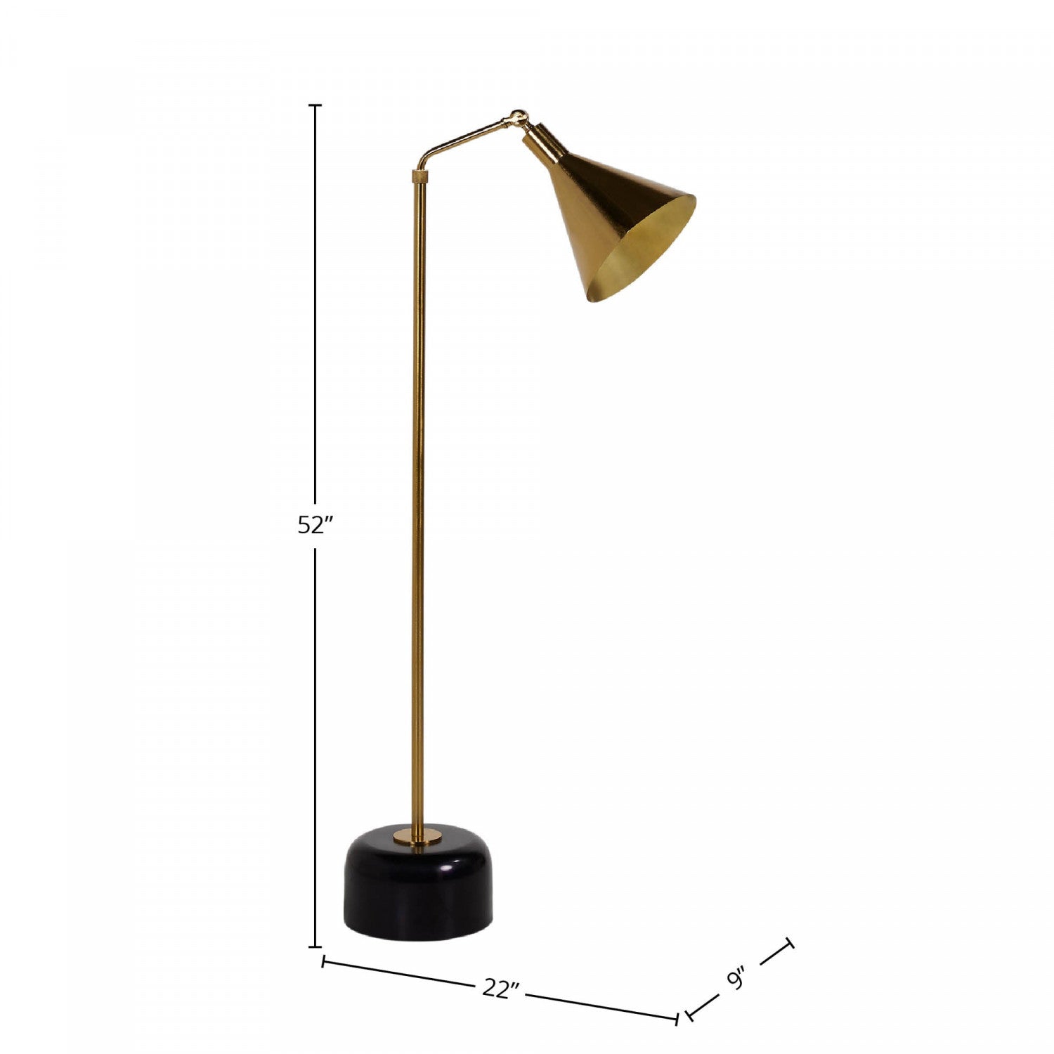 Altelune Floor Lamp - Gold