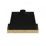 Forno Vittorio Black 36" 600 CFM Wall Mounted Range Hood - FRHWM5078-36BLK