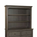 Martina Hutch/Floor Bookcase - Grey Dusk
