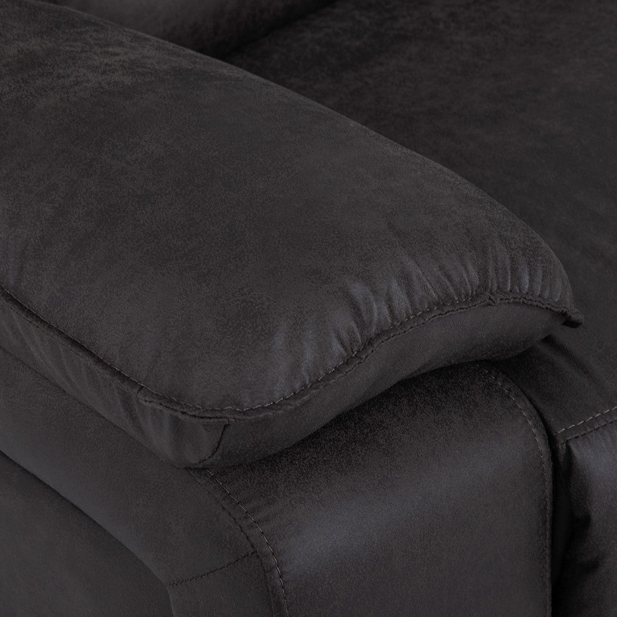 Weston 5Piece Power Reclining Sectional with Console Granite Leon's