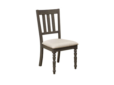 Claudia Dining Chair - Brown, Beige