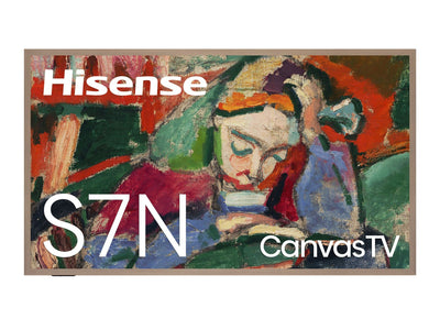 Hisense 85" 4K Smart CanvasTV QLED TV - 85S7N