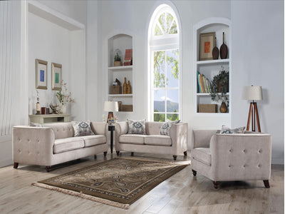 Deker Sofa, Loveseat and Chair Set