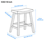 Colt Counter Stool - Cherry - Set of Two