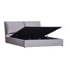 Fern 3-Piece King Storage Lift Bed - Grey