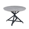Shala Round Dining Table - Grey, Black