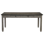 Harold Dining Table - Grey, Antique