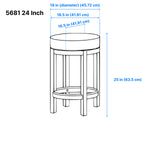 Westby Counter Stool - Green - Set of Two