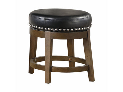 Westby Round Swivel Stool - Black