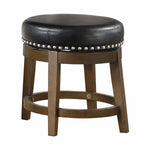 Westby Round Swivel Stool - Black
