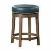 Westby Round Swivel Counter Height Stool - Green