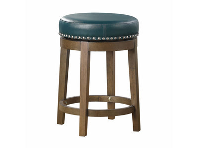 Westby Round Swivel Counter Height Stool - Green