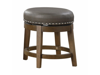 Westby Round Swivel Stool - Grey