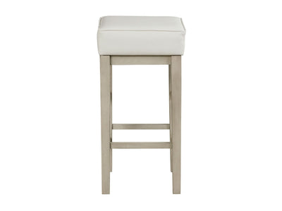 Pittsville Bar Stool - Antique White - Set of Two