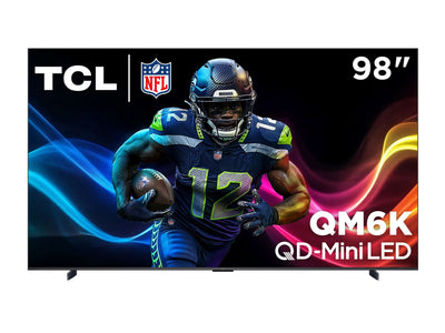 TCL 98" QM6K Series 4K UHD HDR QD-Mini LED Smart TV with Google TV – 98QM6K