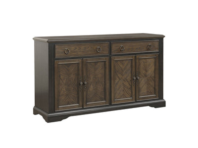 Stonington Server - Brown, Charcoal