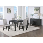 Nola Dining Chair - Dark Grey, Grey