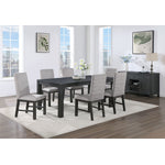 Nola Extendable Dining Table - Dark Grey