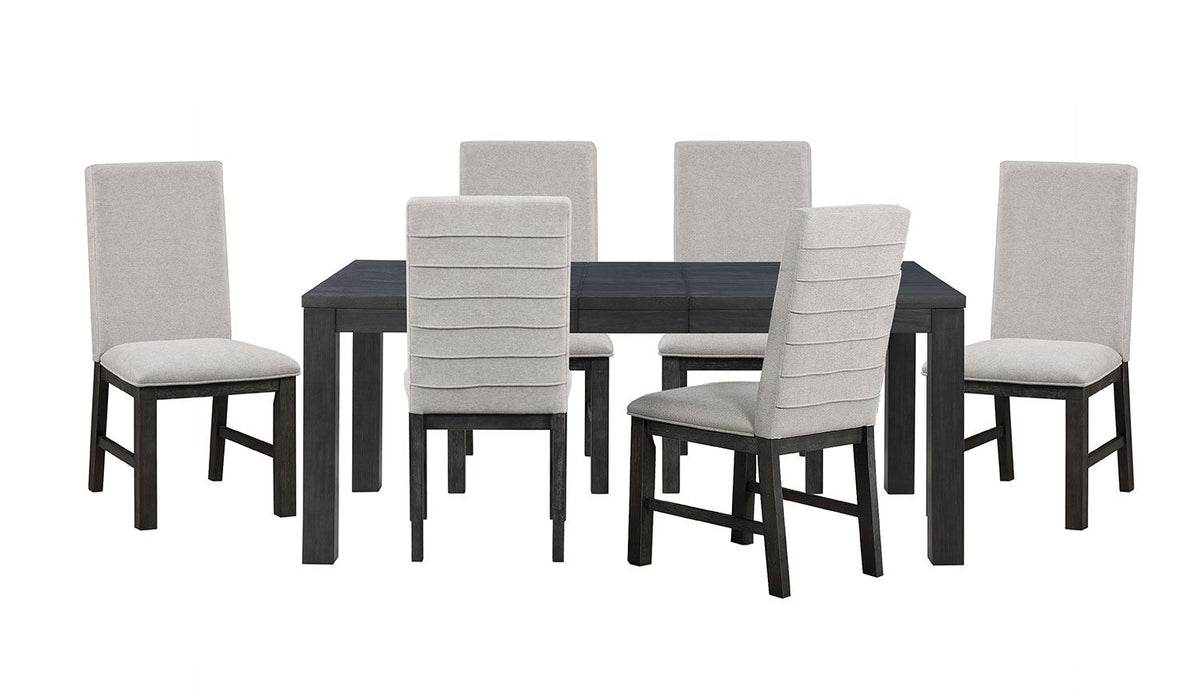 Nola Extendable Dining Table Dark Grey Leon's