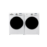 L2 White Front Load Washer (5.2 Cu. Ft) & White Electric Dryer (8.0 Cu. Ft) - LF52N3AWW/LE52N3AWW