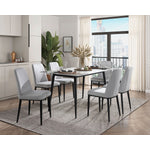 Emberly Dining Chair - Beige, Black