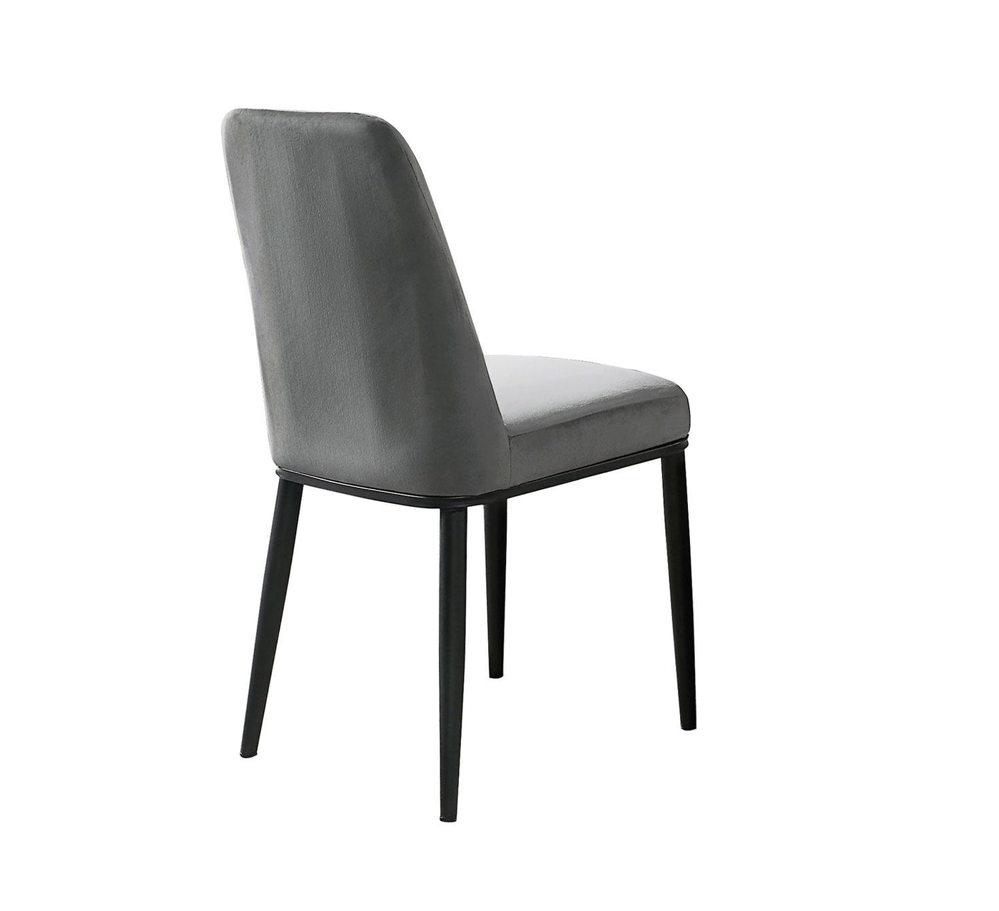 Emberly 5-Piece Sintered Stone Dining Set - Grey, Black