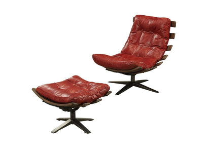 Charlie Brown - II Leather Chair & Ottoman